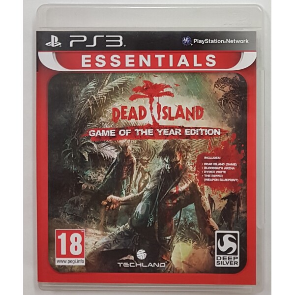 PS3 Dead Island GOTY platinum