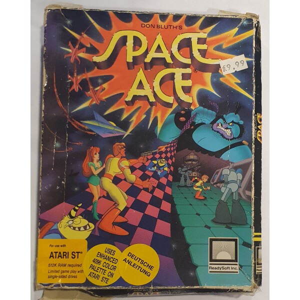 ATARI ST - Space Ace (i nött kartong)