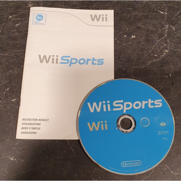 Wii Sports (Med manual utan fodral)