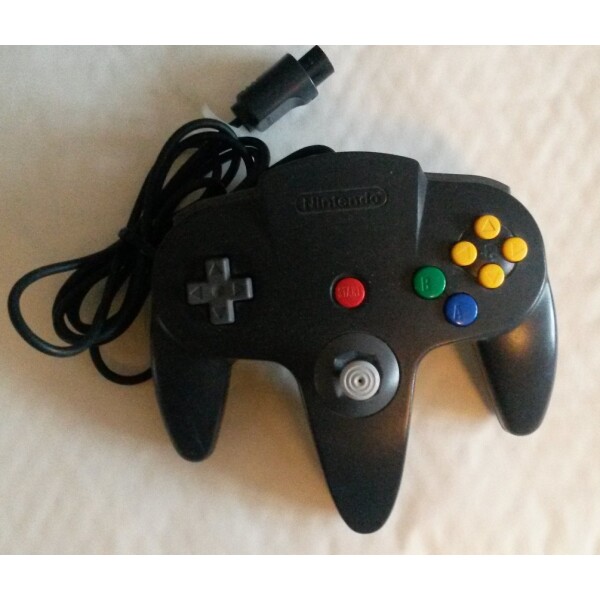 N64 Handkontroll Svart (BEG)