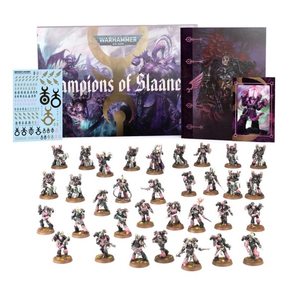 WH 40K Champions of Slaanesh Emperors Children Army Box (Ny) - Bild 2