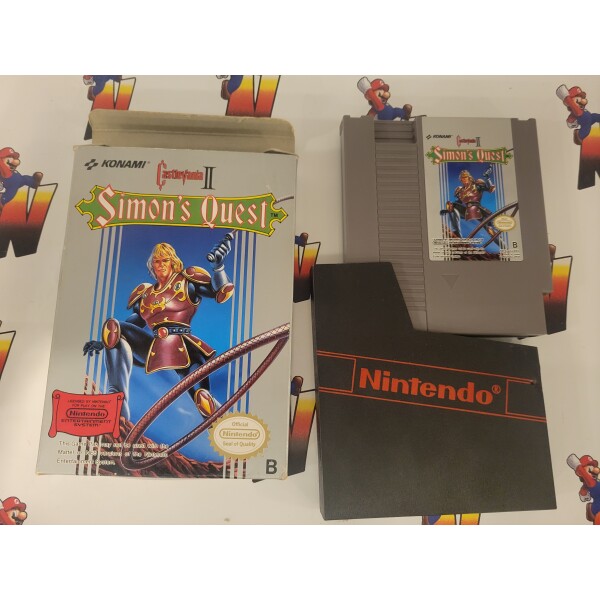 NES Castlevania 2 - Simons Quest SCN (Utan Bok)