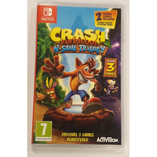 Switch - Crash Bandicoot - N.sane Trilogy (BEG)