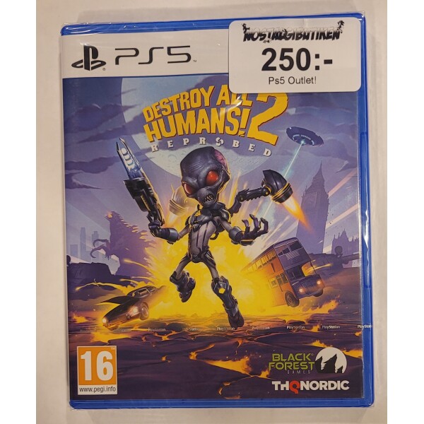 Ps5 Destroy all humans 2 (Nytt)