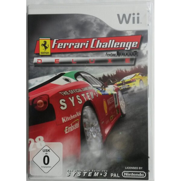 Wii Ferrari Challenge Deluxe