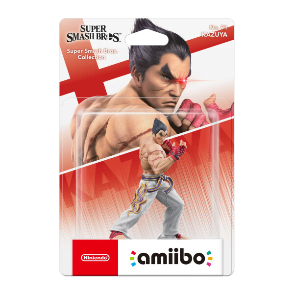 Amiibo – Super Smash Collection – Nr. 91 - Kazuya (Nytt)