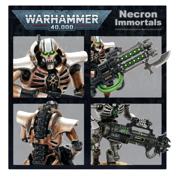 WH 40K Necrons Immortals (Ny) - Bild 2