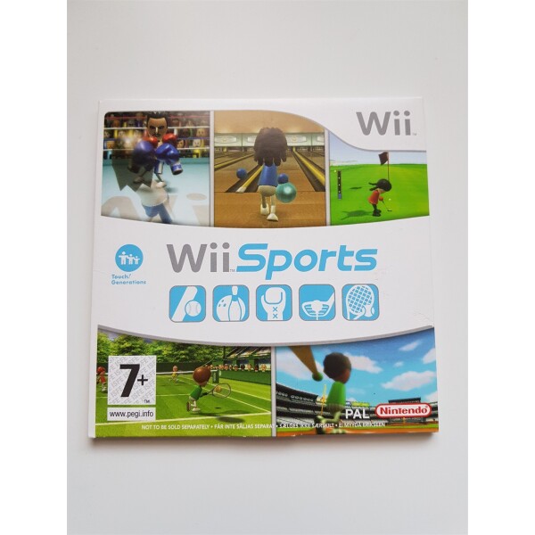 Wii Sports (i lilla fodralet)