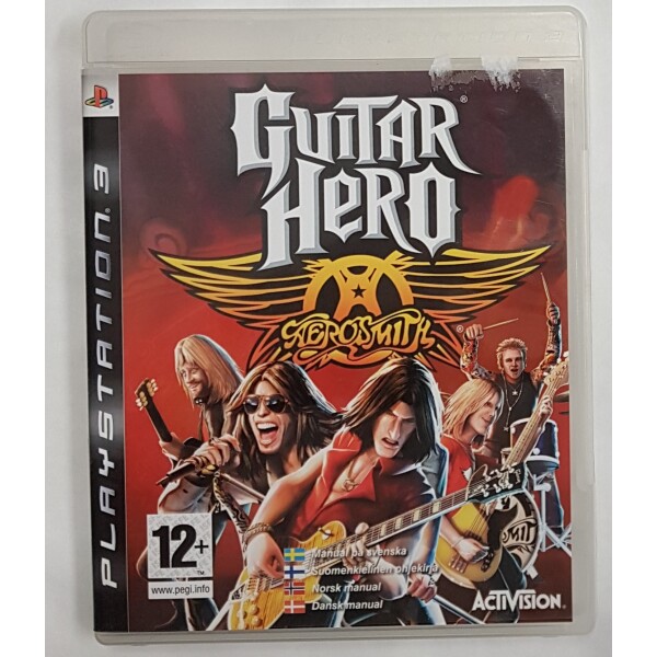 PS3 Guitar Hero Aerosmith