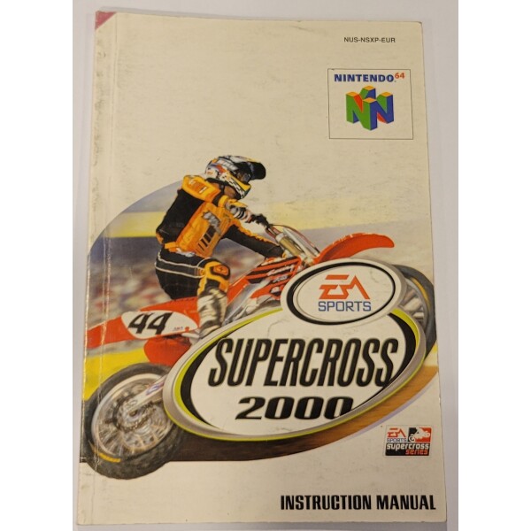 N64 Manual Supercross 2000