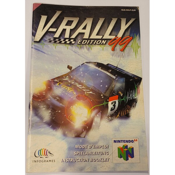 N64 Manual V-Rally 99