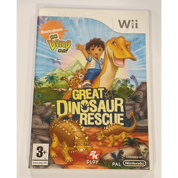 Wii Go Diego Great Dinosaur Rescue