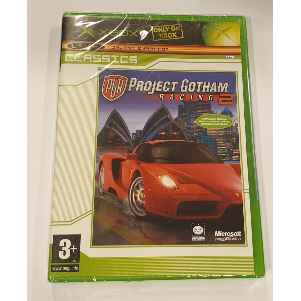 X Project Gotham Racing 2 classics (inplastad)