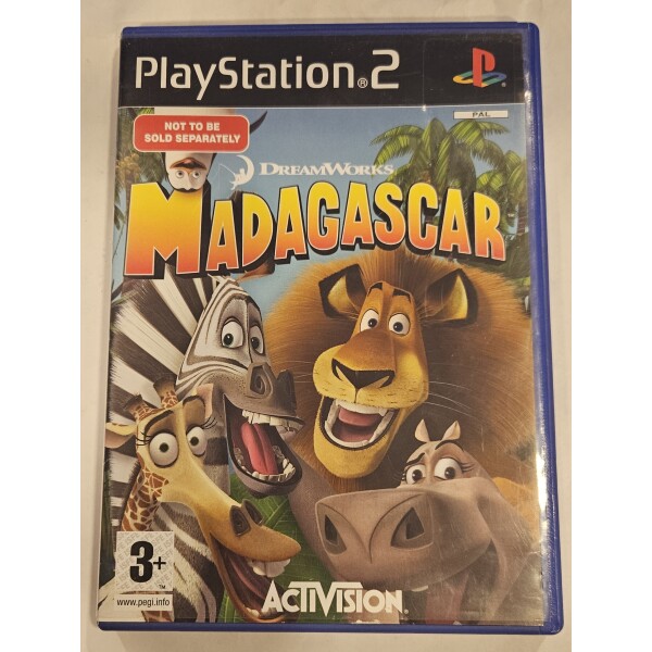 PS2 Madagascar Bundle copy (Engelsk)