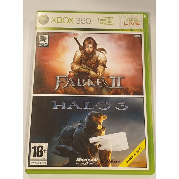 360 Fable 2 + Halo 3