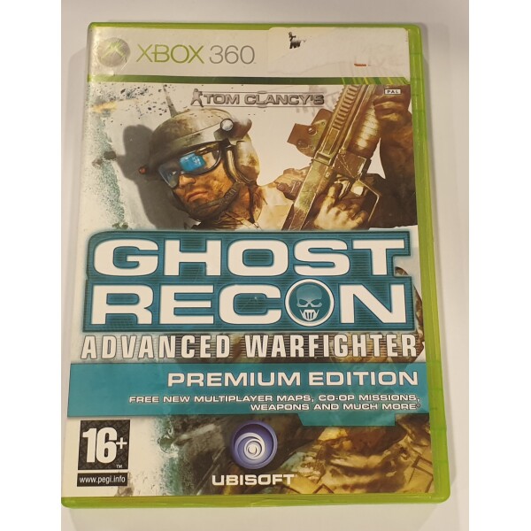 360 Ghost Recon advanced warfighter Premium Edition (Utan bok)