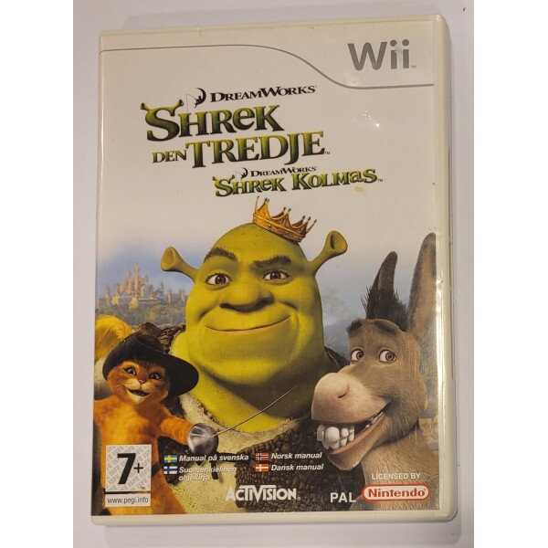 Wii Shrek den tredje (utan bok)