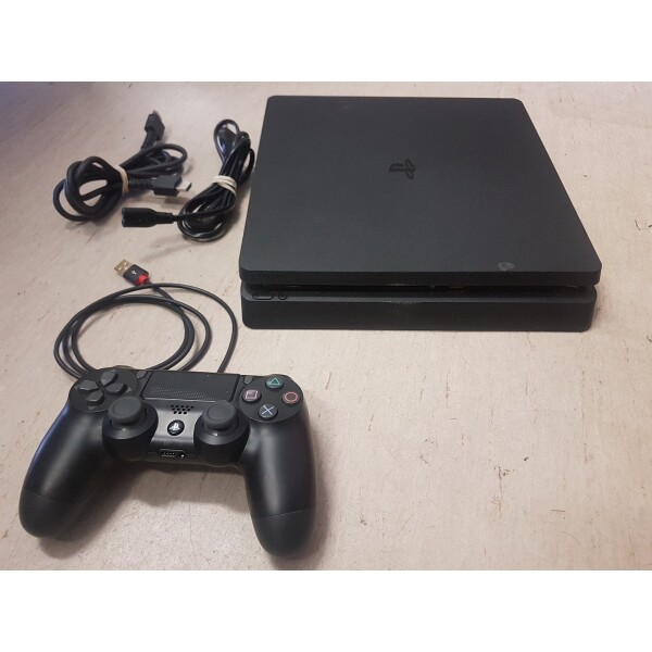 Playstation 4 SLIM Svart (500GB)