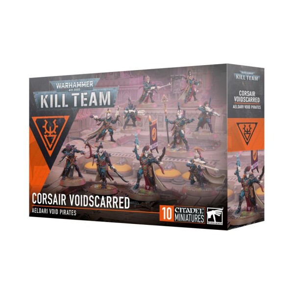 WH Kill Team Aeldari Void Pirates Corsair Voidscarred (Ny)