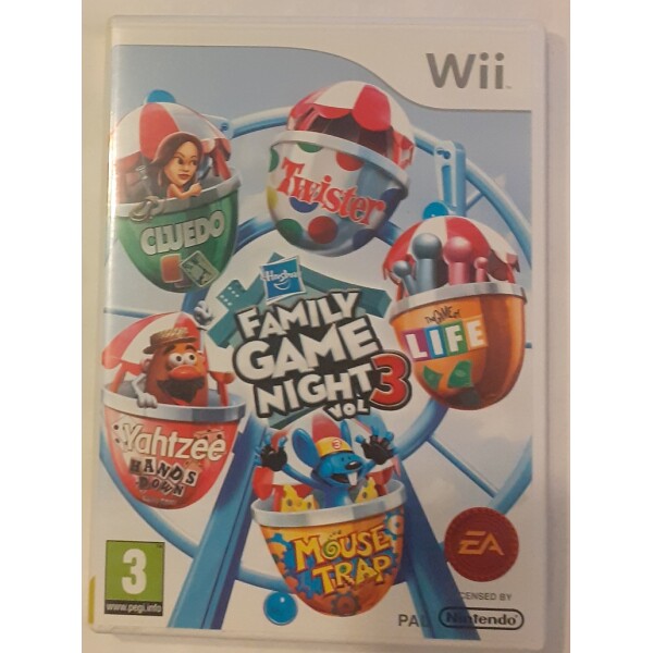 Wii Hasbro Family Game Night 3