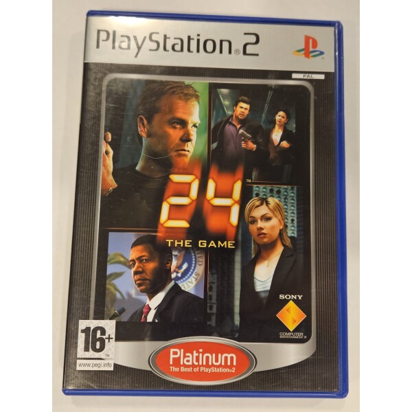 PS2 24 The Game platinum