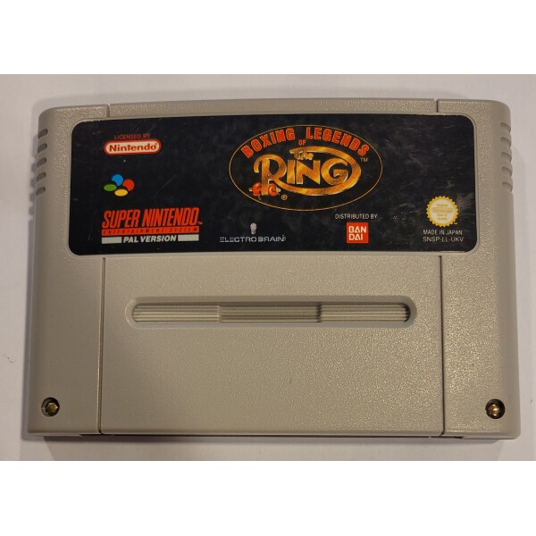 SNES Boxing Legends of the Ring UKV