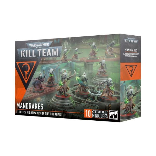 WH Kill Team Eldritch Nightmares of the Drukhari Mandrakes (Ny)