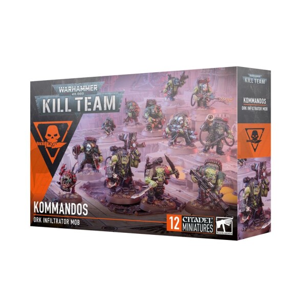 WH Kill Team Ork Infiltrator Mob Kommandos (Ny)