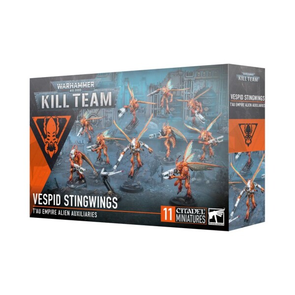 WH Kill Team Tau Empire Auxiliaries Vespid Stingwings (Ny)