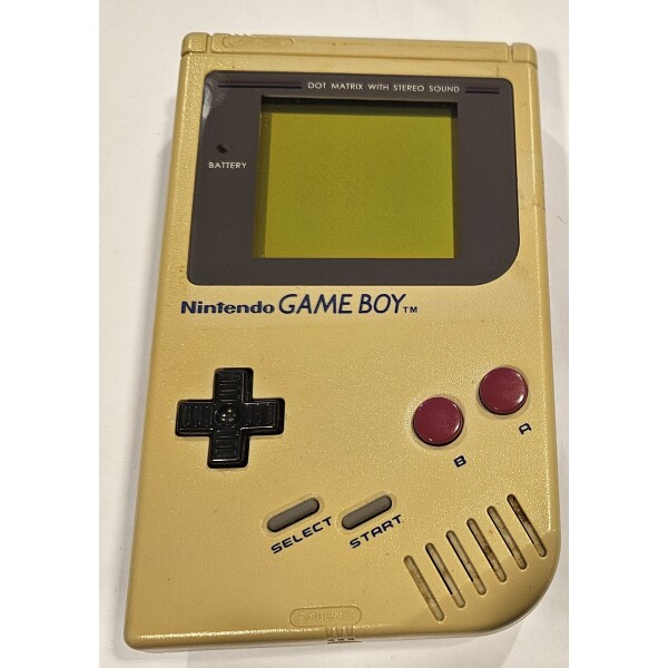 Gameboy Stora första modellen (Grå) Gulnad