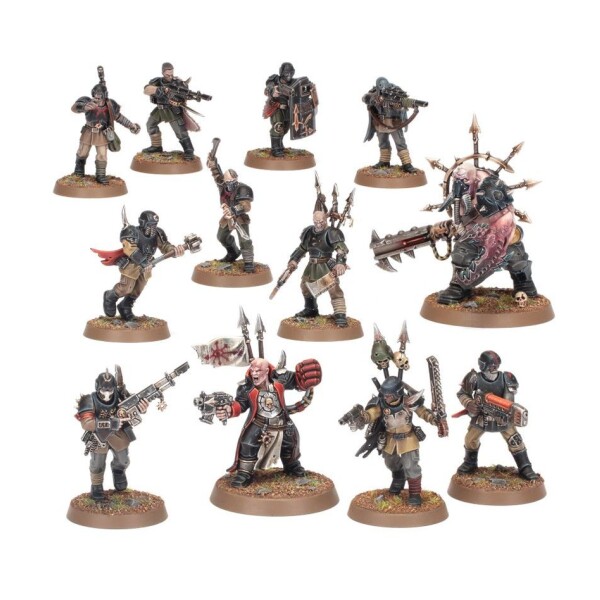 WH Kill Team Chaos-Worshipping Renegade Guardsmen Blooded (Ny) - Bild 2