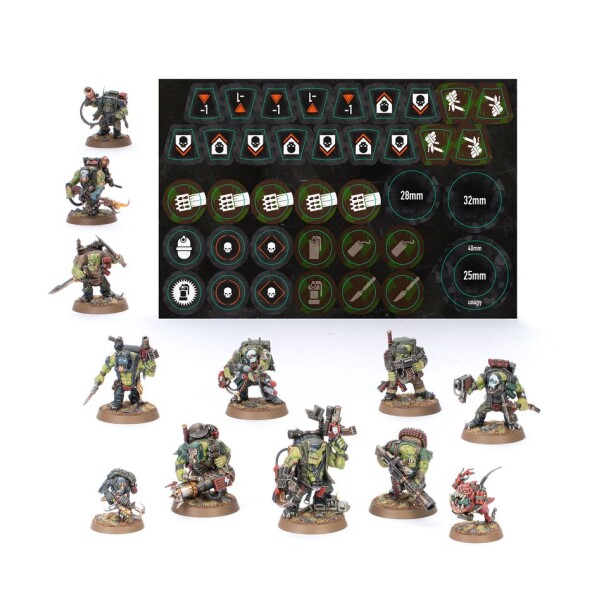 WH Kill Team Ork Infiltrator Mob Kommandos (Ny) - Bild 3