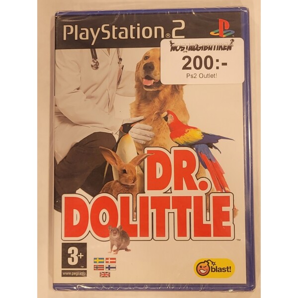 PS2 Dr. Dolittle (Nytt)