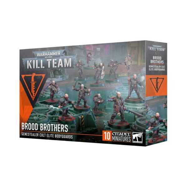 WH Kill Team Genestealer Cult Elite Bodyguards Brood Brothers (Ny)