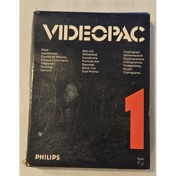 VIDEOPAC - 1 (Black serie)