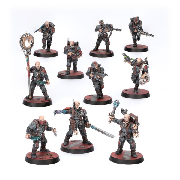 WH Kill Team Genestealer Cult Elite Bodyguards Brood Brothers (Ny) - Bild 2