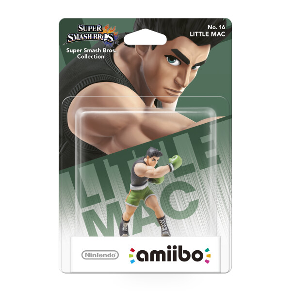 Amiibo – Super Smash Collection - Nr. 16 Little Mac (Nytt)