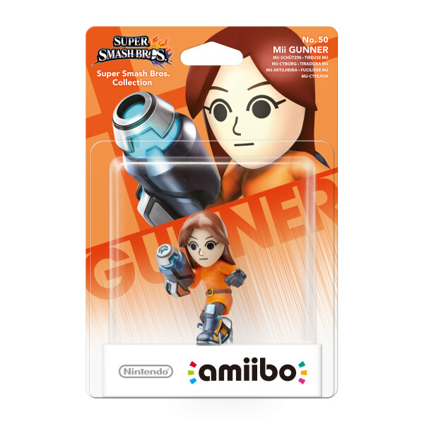 Amiibo – Super Smash Collection Nr. 50 Mii Gunner (Nytt)