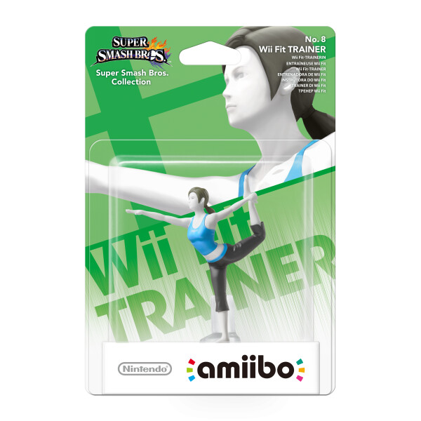 Amiibo – Super Smash Collection Nr. 8 Wii Fit Trainer (Nytt)