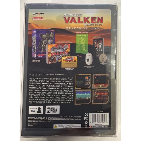 SNES Assault Suits Valken Delux Edition (NYHET) - Bild 2