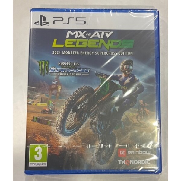 Ps5 MX vs ATV Legends - 2024 Monster energy Supercross Edition (Nytt)