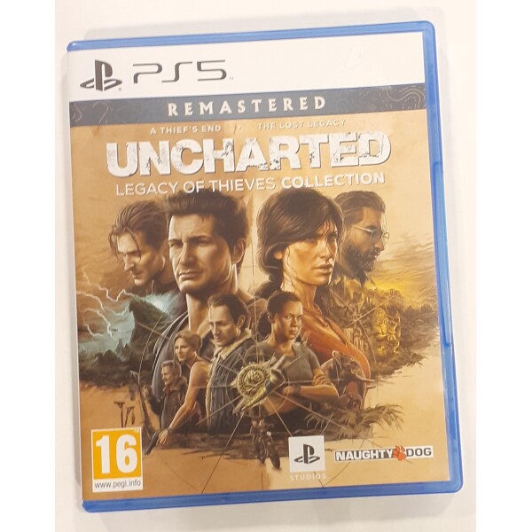 Ps5 Uncharted Legacy of Thieves Collection Remastered (Nytt)