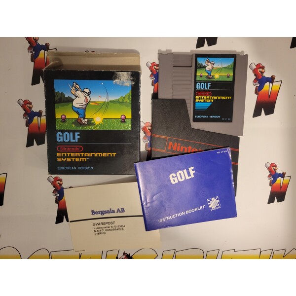 NES Golf SCN (Komplett)