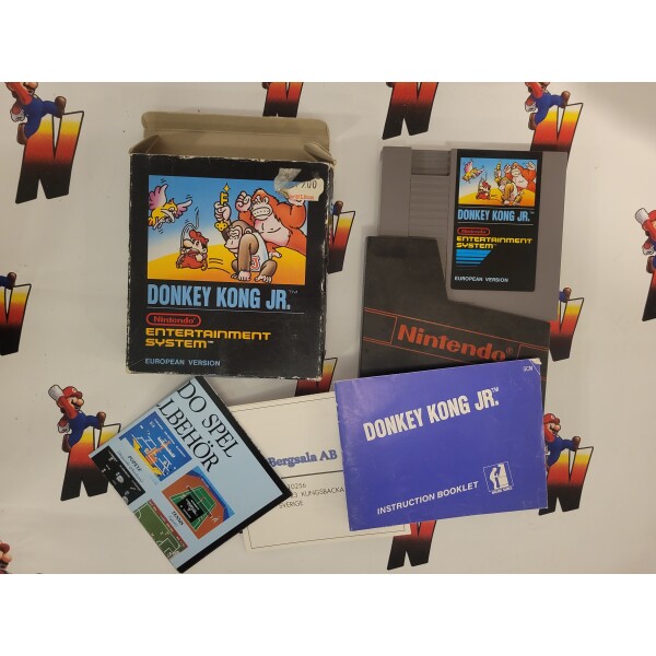 NES Donkey Kong Jr. SCN (Komplett)