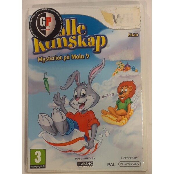 Wii Kalle Kunskap skolstart - mysteriet på moln 9