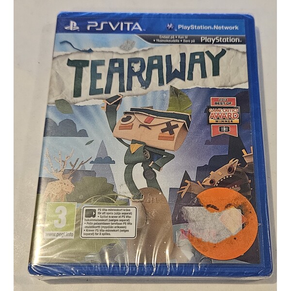 PS-VITA Tearaway (Nytt Inplastat)