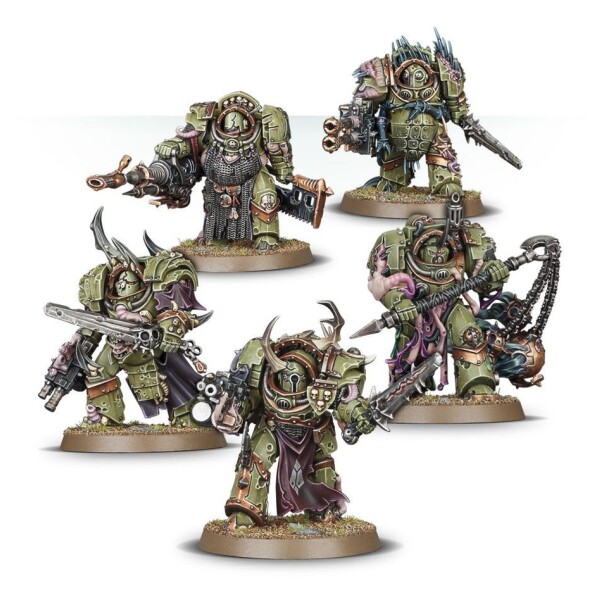 WH 40K Death Guard Blightlord Terminators (Ny) - Bild 2