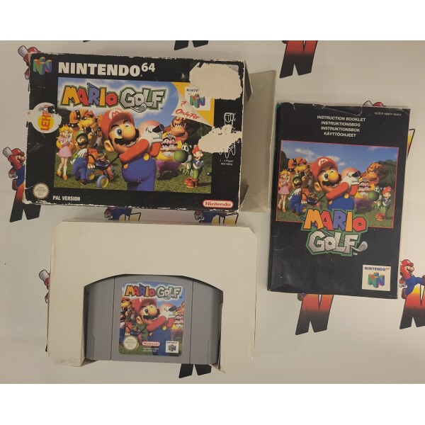 N64 Mario Golf (Komplett)