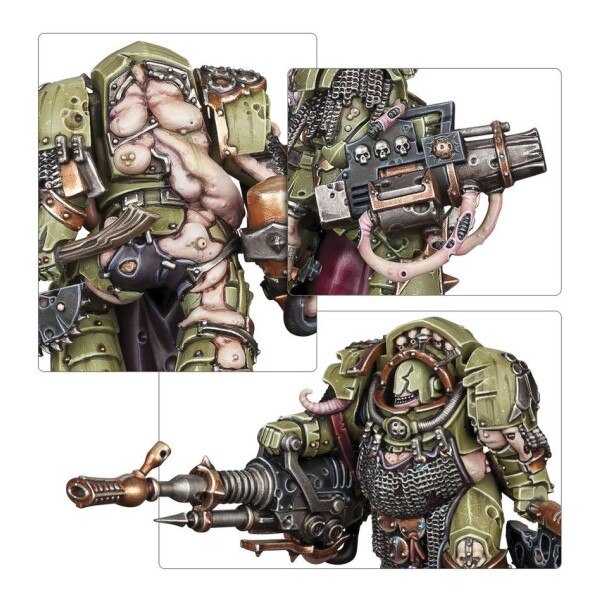 WH 40K Death Guard Blightlord Terminators (Ny) - Bild 3