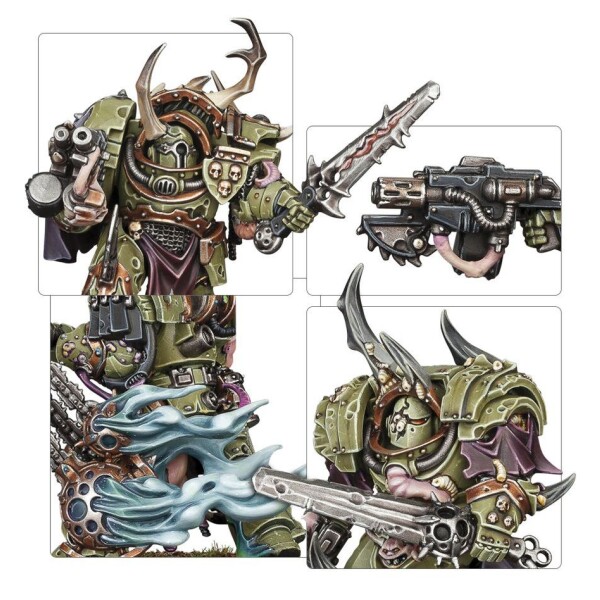 WH 40K Death Guard Blightlord Terminators (Ny) - Bild 4